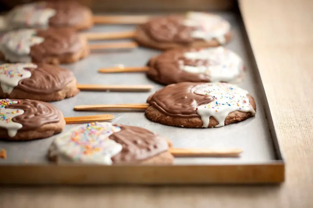 Paletas de cookies