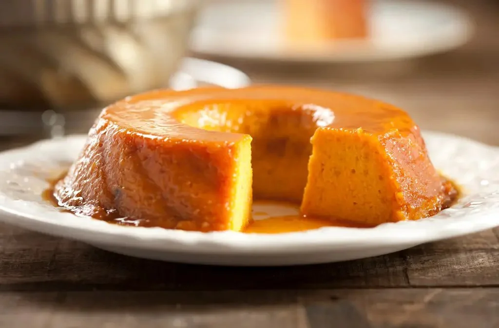 Flan de calabaza
