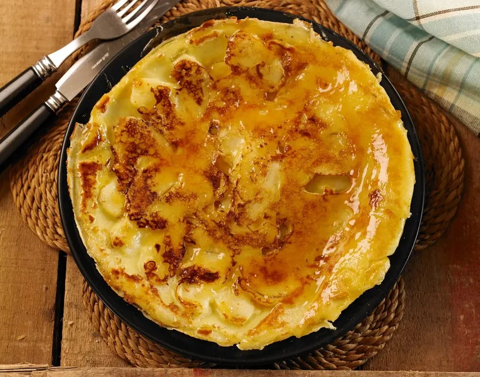 Panqueque de manzana