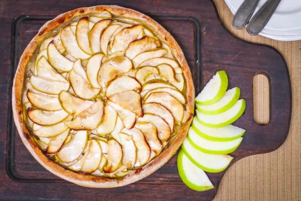 Tarta de pésaj de manzana