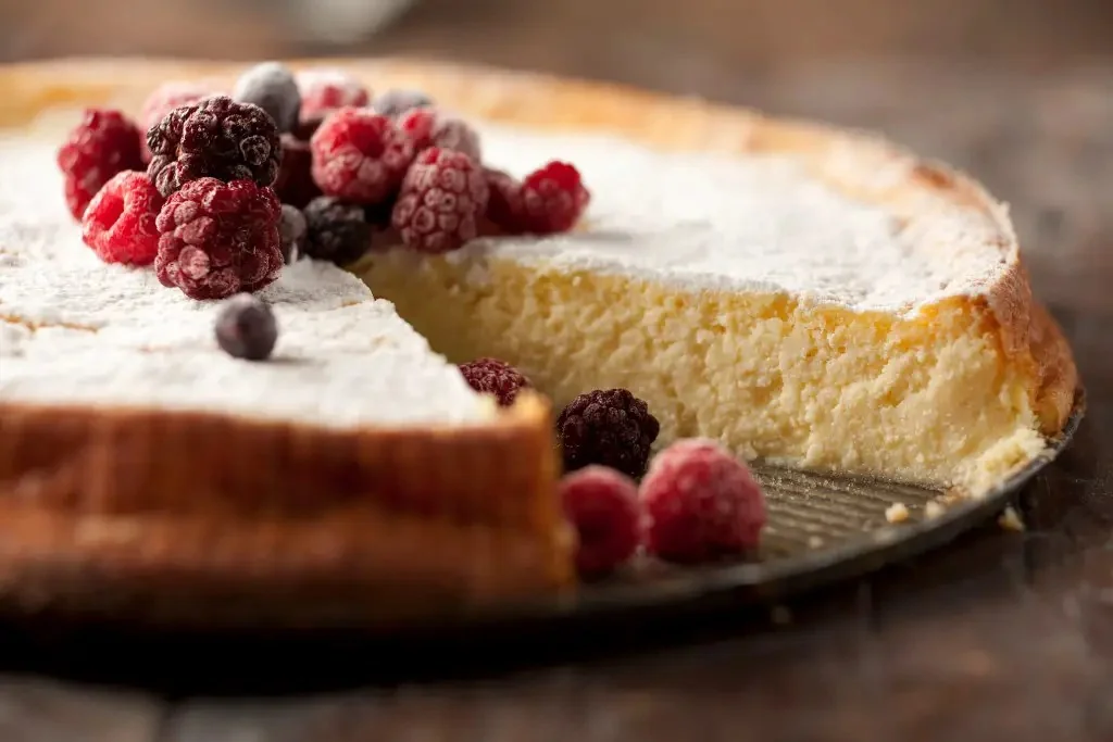 Torta soufflé de ricota